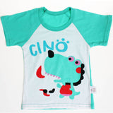 100% Cotton Baby Boys Girls Clothing Set Children Shirt + Pants Set Kids Cartoon Clothes Casual Suits 5 Design 2015 Summer