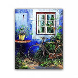 100% hand painted oil painting Home decoration high quality landscape knife painting pictures