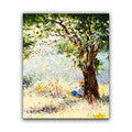100% hand painted oil painting Home decoration high quality landscape knife painting pictures