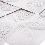 10Pcs Delicate Carved Butterlies Romantic Wedding Party Invitation Card for Wedding/Business/Party/Birthday