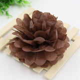 10pcs Hot selling 6“ (15cm) Wedding Decorative Props Tissue Paper Pompoms Pom Poms Balls Wedding Party Home Decoration