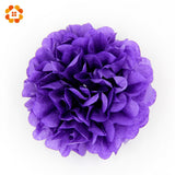 10pcs Hot selling 6“ (15cm) Wedding Decorative Props Tissue Paper Pompoms Pom Poms Balls Wedding Party Home Decoration