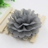 10pcs Hot selling 6“ (15cm) Wedding Decorative Props Tissue Paper Pompoms Pom Poms Balls Wedding Party Home Decoration