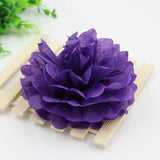 10pcs Hot selling 6“ (15cm) Wedding Decorative Props Tissue Paper Pompoms Pom Poms Balls Wedding Party Home Decoration