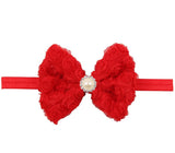 12Clrs Fashion children kids Baby girls Pearl & 2-layer Rose Flowers Bowknot Headband Headwear Hair Band Head Piece Accessories