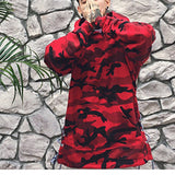 HEYGUYS HOT 2017red blue camouflage hoodie men fashion sweatshirts brand orignal design casual  pullover for me autumn