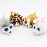 SELLWORLDER 1pcs Ty Beanie Boos Original Big Eyes 8cm TSUM TSUM Dog Cats Pets Plush Animal Dolls & Accessories Stuffed Toys
