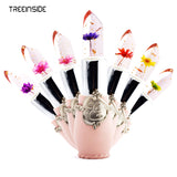 Brand Long Lasting Moisturizer Transparents Flower Lipstick Cosmetics Waterproof Temperature Change Color Jelly Lipstick Balm
