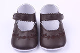 Natebaby Foreign Trade Wholesale Environmental PU Embroidery Baby Shoes 0-1 - Year - Old Toddler Baby Shoes 1650 NA1168