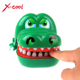 Large Bulldog Crocodile Shark Mouth Dentist Bite Finger Game Funny Novelty Gag Toy for Kids Children Play Fun