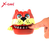 Large Bulldog Crocodile Shark Mouth Dentist Bite Finger Game Funny Novelty Gag Toy for Kids Children Play Fun