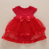 Baby Girls Infant Dress&clothes Summer Kids Party Birthday Outfits 1-2years Shoes Set Christening Gown Baby Jurk Zomer