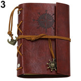 #1 Retro Anchor Faux Leather Cover Notebook Journal Traveler Book Diary Blank String