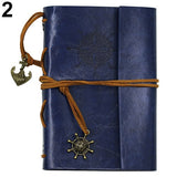 #1 Retro Anchor Faux Leather Cover Notebook Journal Traveler Book Diary Blank String