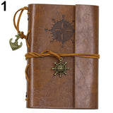 #1 Retro Anchor Faux Leather Cover Notebook Journal Traveler Book Diary Blank String