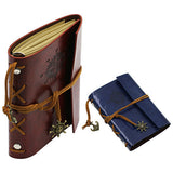 #1 Retro Anchor Faux Leather Cover Notebook Journal Traveler Book Diary Blank String