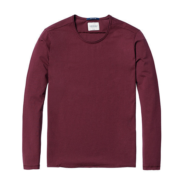 12th April SIMWOOD brand clothing 2017 new arrival  Spring long sleeve t shirt  men causal fashion young 100% cotton TL3505